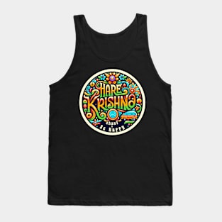 Flower Power Hare Krishna Tank Top